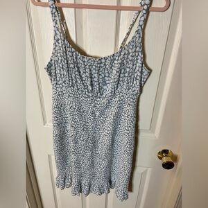 Abercrombie & Fitch Smocked Bodycon Dress